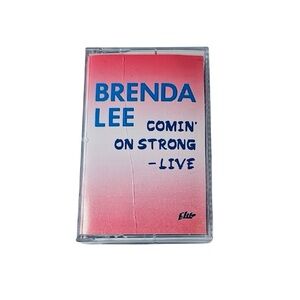 🌺 Brenda Lee Comin' On Strong Live Cassette